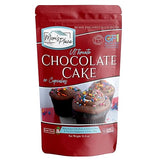 Mom's Place Gluten-Free Ultimate Chocolate Cake or Cupcake Mix, 1-Pack - Easy to Make, 12 Servings, Dairy, Nut, Soy & Corn Free, Non-GMO Delicious and Healthy Gluten Free Desserts