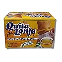 Ginger, pinneapple+ flaxseed TEA (TÉ de jengibre, piña y linaza 30 tea bags) Quita Lonja, Vegan, 100% natural | Accion xtreme