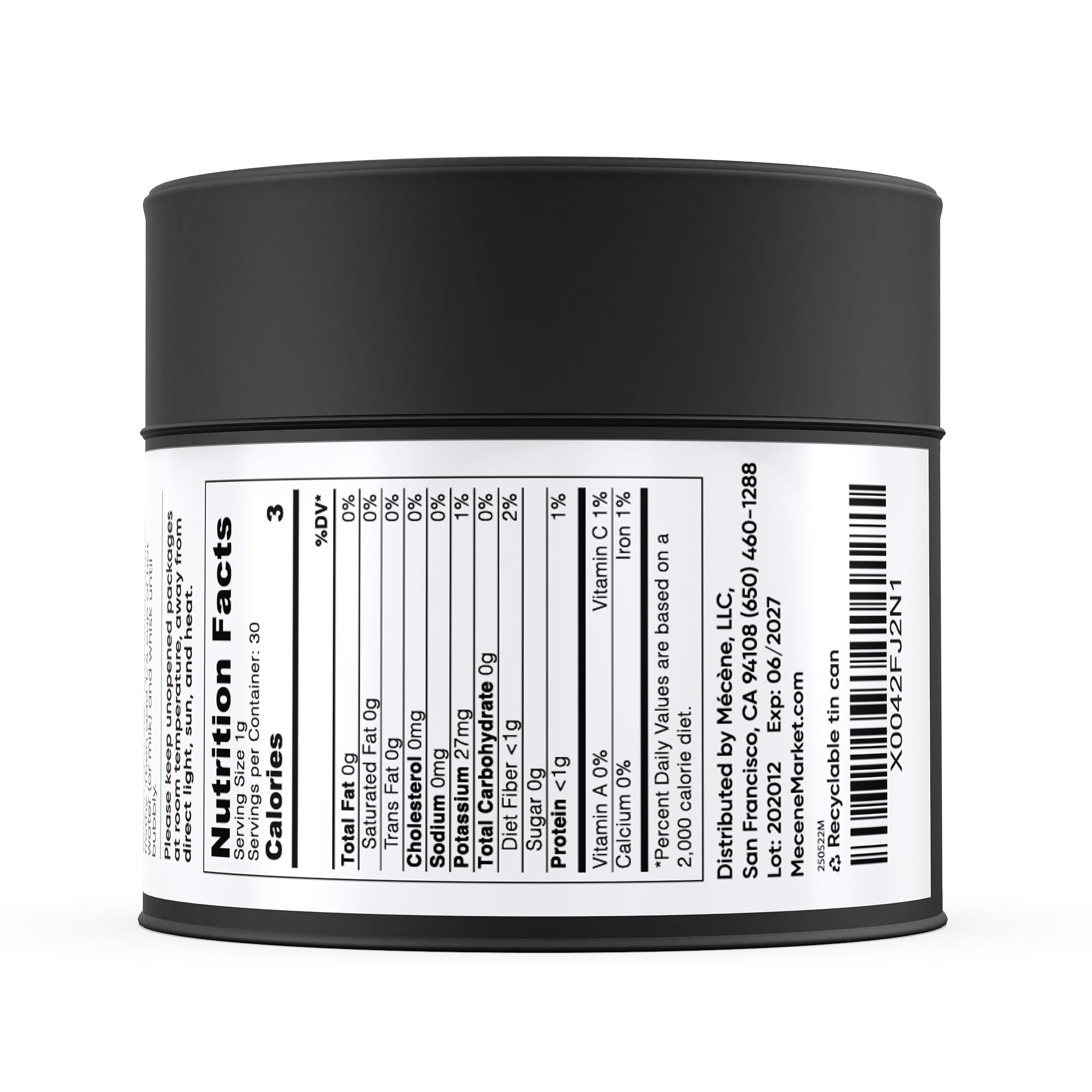 Limited Release & Nitrogen Sealed -- Harvest Organic Japanese Matcha Green Tea Powder - Hand-Picked, 1st Harvest, Ceremonial Grade Matcha, Stone