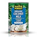 Native Forest Organic Light Coconut Milk - Canned Organic Coconut Milk, Unsweetened - 13.5 Fl Oz (Pack of 12)