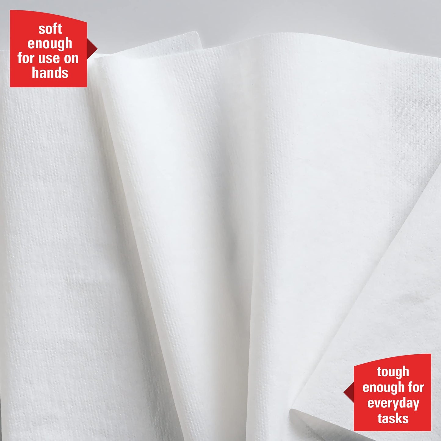 WypAll GeneralClean L30 Cloths Heavy Duty Cleaning Wipes (05843), Strong and Soft Bulk Paper Wipers, White (70 Sheets/Roll, 24 Rolls, 1,680 Sheet