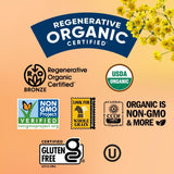 Lundberg Short Grain Brown Rice, Regenerative Organic Certified - Slightly Nutty, Sticky Rice Responsibly Grown in California, 32 Oz