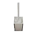 Gedy Rainbow Modern Toilet Brush Holder, White