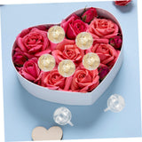 Veemoon 100pcs Chocolate Holders for Bouquet Day Elegant Packaging for Flowers and Chocolates