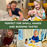 Wild Buds Global Explorers 4-Flavor Sauce Variety Pack for Kids - 21.5oz
