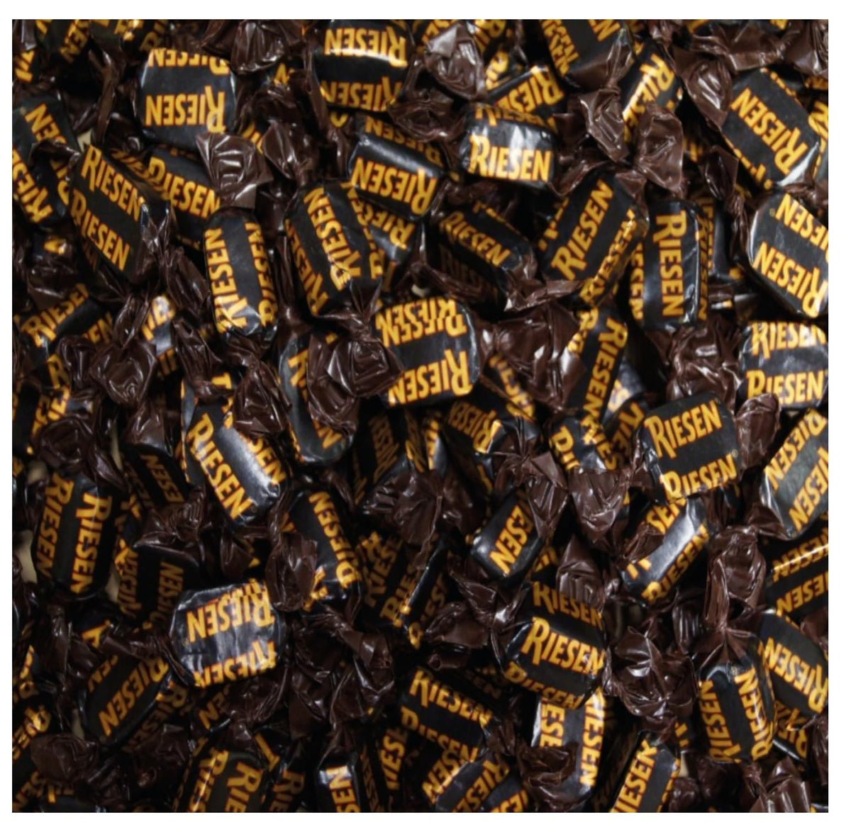 Chocolate Covered Caramels Riesen, Delicious Classic Treats that Everyone Loves, Stock Up and Enjoy Share with Others (2 Pound bag)