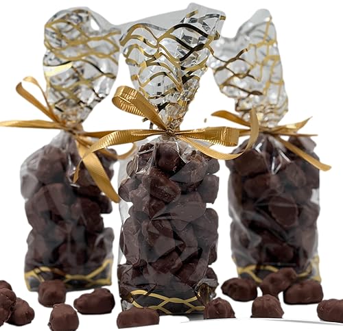 US Sweets Milk Chocolate Covered Gummy Bears 1/2 lb - Rich Milk Chocolate Covered Gummy Bears | Delicious Gift | Handmade in Small Batches |