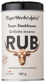 THE CAPE HERB & SPICE CO Texan Steakhouse, 100 GR