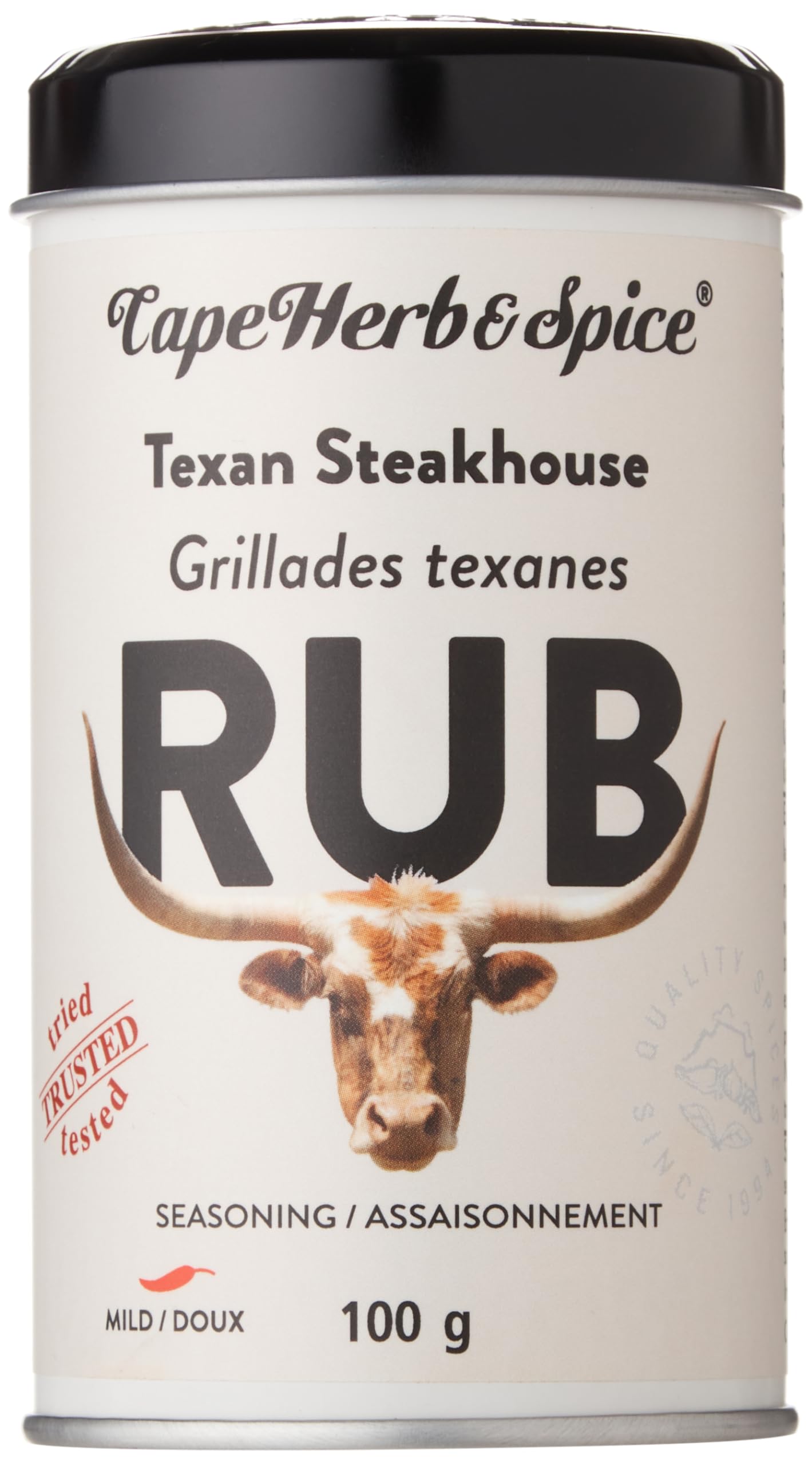 THE CAPE HERB & SPICE CO Texan Steakhouse, 100 GR