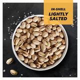 Wonderful Pistachios In Shell, Lightly Salted Nuts, 16 Ounce Resealable Bag, Protein Snacks, Gluten Free, Healthy Food, Office Snacks