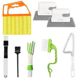 Openfly Venetian Blind Cleaner Duster Tool, Hand-held Window Shutters Duster, Window Blind Cleaning Tool, Groove Gap Cleaning Brush for Blind, Air