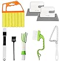 Openfly Venetian Blind Cleaner Duster Tool, Hand-held Window Shutters Duster, Window Blind Cleaning Tool, Groove Gap Cleaning Brush for Blind, Air