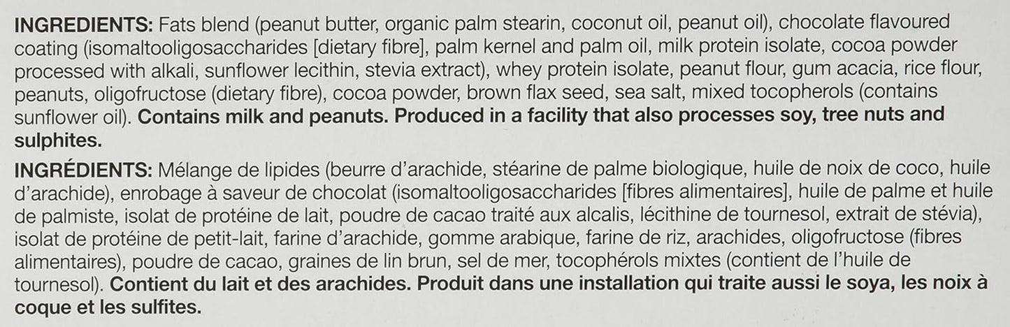 Love Good Fats Peanut Butter Chocolate Snack Bars 4 Count, 39 GR