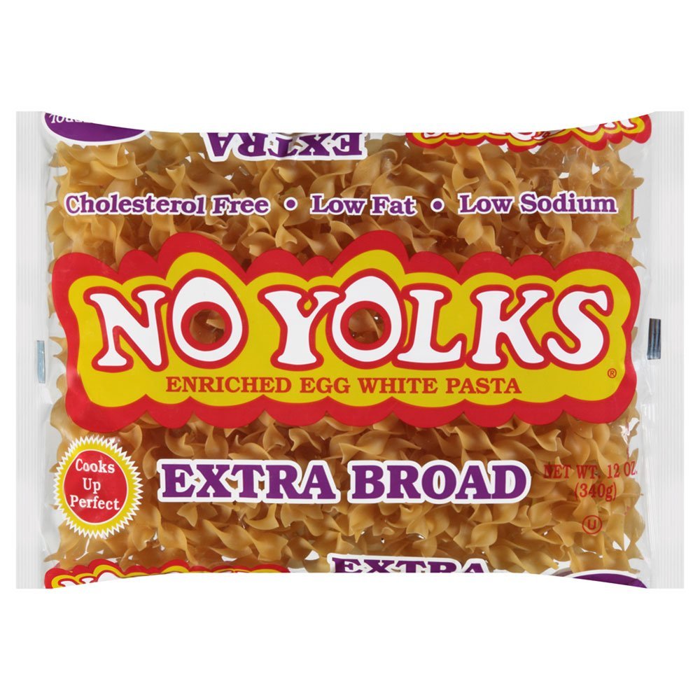 No Yolks Extra Broad Egg Noodle, 12-Ounce