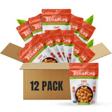 AshaPops Chili Flavored Popped Water Lily Seeds, 0.5 oz (Pack of 12) - Gluten-Free, Vegan, Paleo, Nut-Free, Corn-Free, Soy-Free, Non-GMO, Delicious