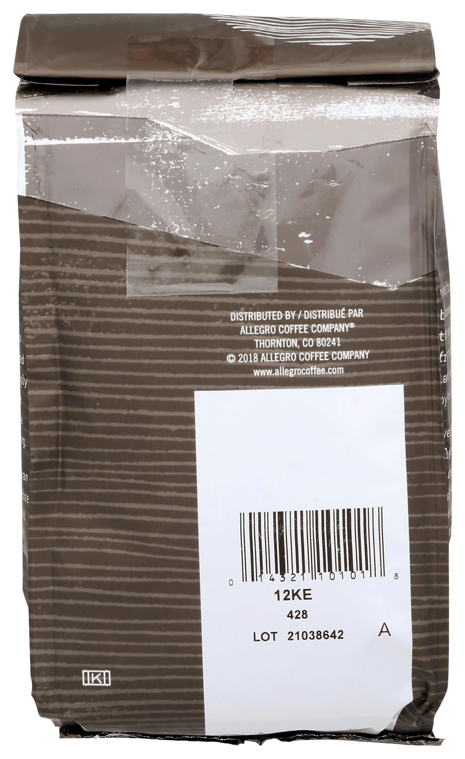 Allegro Coffee Kenya Grand Cru Whole Bean Coffee, 12 oz