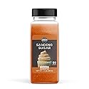 Birch & Meadow Orange Sanding Sugar, 1.1 lb. Colorful Sugar Crystals for Festive Holiday Baking