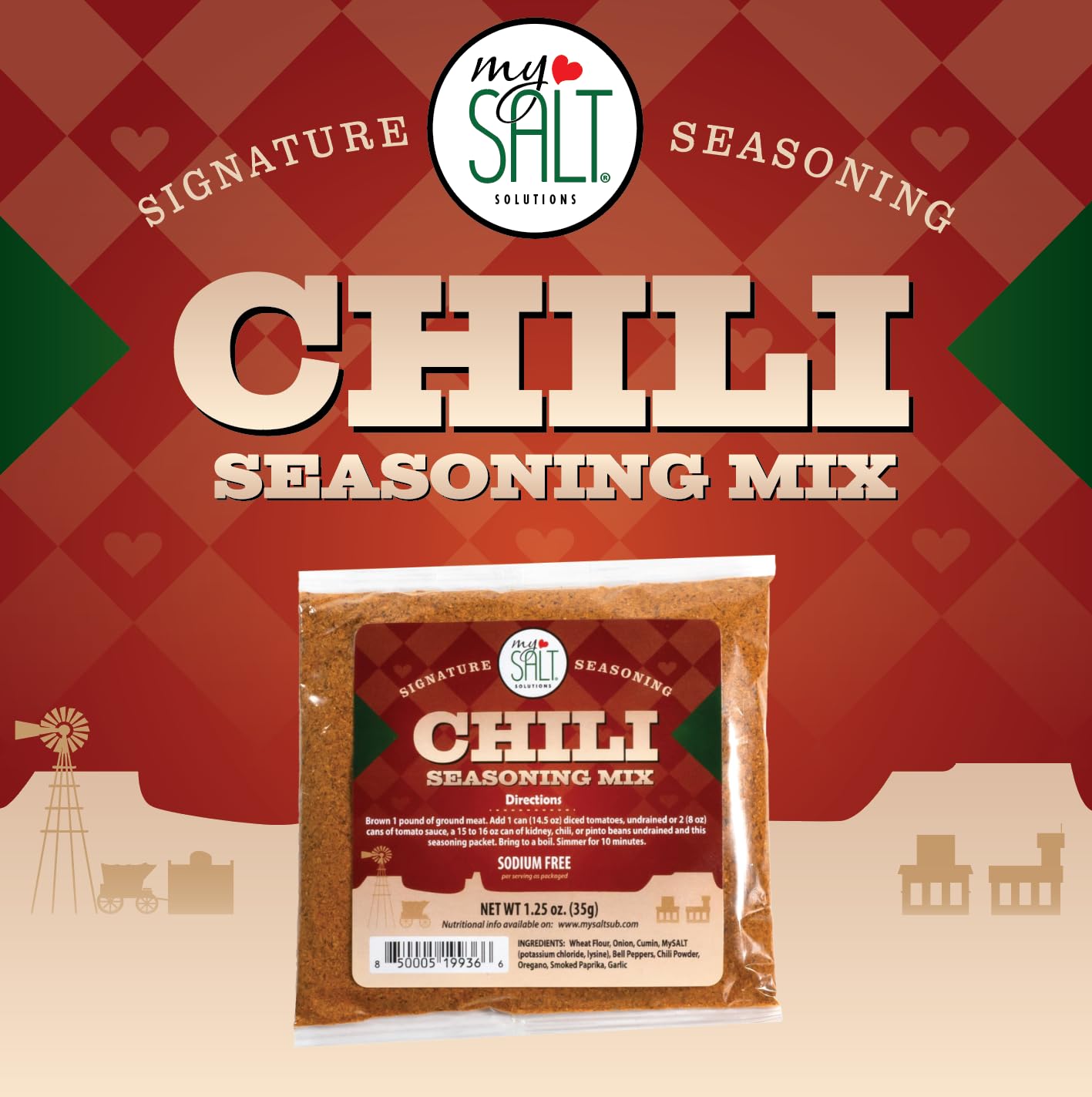 MySALT Dinner and a Salad Variety Pack - 8 Mixes: Ranch, Italian, Caesar, and Green Goddess + Spaghetti, Taco, Sloppy Joe, and Chili - Sodium-Free