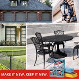AL-NEW 2 Step Clean & Protect Kit | Clean, Restore, & Protect Your Outdoor Patio Furniture, Garage Doors, Exterior Lights, Window Frames, and More (16
