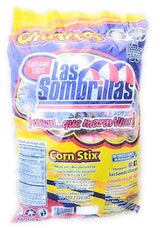Las Sombrillas Churritos Corn Sticks12 Individual Bags 3.96oz Churritos D'Maiz