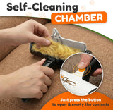 FurClean Pet Hair Removal Roller - Electrostatic Absorption Reusable Lint Rollers for Pet Hair - Cleaning Tool for Furniture, Couch and Carpet - Large