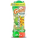Gain Tango 2-in-1 Laundry Scent Booster Beads, Apple and Mango Scent, 21.1 OZ, Laundry Beads with Dual Scents Plus All Day Freshness