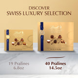 Lindt Swiss Luxury Selection Assorted Chocolate Candy, 14.5 oz Gift Box, 40 Count