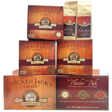 Wicked Jack's Tavern, Plunder Pack,3 Rum Cakes and 2 pots of coffee| Birthday Gifts, Thank You Gifts, or Gourmet Gift Baskets | Cakes For Delivery |