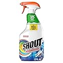 SHOUT Advanced Laundry Stain Remover Gel for Clothes Laundry, Breaks Down Stubborn, Dried-in, and Tough Stains, 22oz Spray (Packaging May Vary)