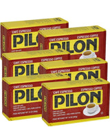 Pilon Ground Espresso Coffee 10oz | 284g (Pack of 06)