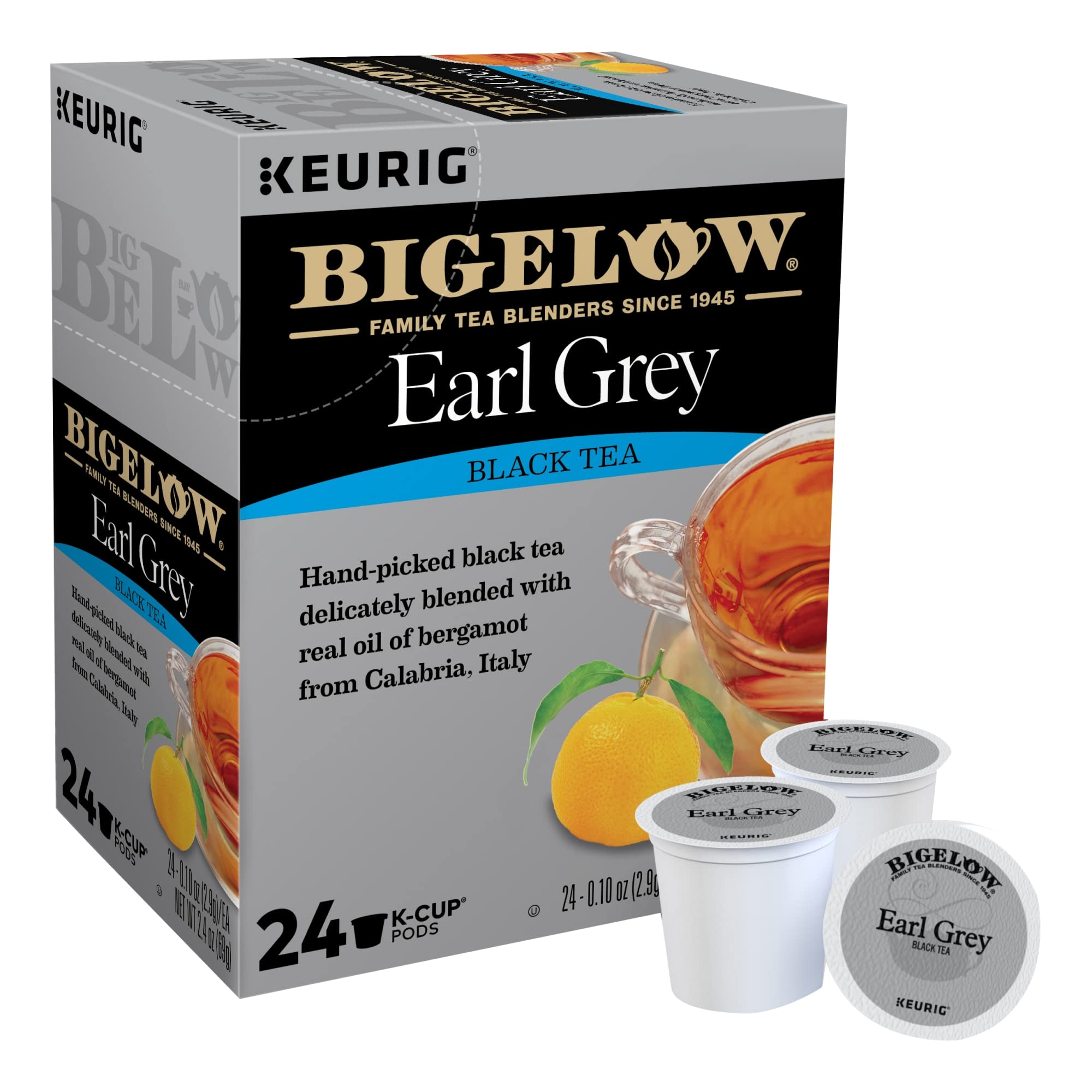 Bigelow Earl Grey Tea K-Cup for Keurig Brewers, 24 Count