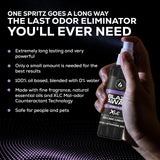 Blaze Away Commercial Air Freshener & Odor Eliminator for Strong Odor - Industrial-Grade Room Spray & Room Deodorizer for Home, Car, Smoke & Pet Odors