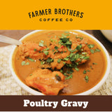 Farmer Brothers Instant Poultry Gravy Mix, 15 oz Bag, 1 Pack - Easy-to-Prepare Powdered Gravy for Restaurants or Home Kitchens - Smooth, Savory Flavor