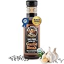 Mr. Spice Organic Garlic Steak Sauce, Salt Free Steak Sauce and Marinade, Gluten Free, Low Sodium Sauces and Marinades, Grill & Air Fryer, No Salt