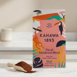 Kahawa 1893 Decaf Metaboost Ground Coffee Medium Dark Roast 12 Oz - With Green Tea Extract & African Mango Seed Extract, As Seen on Shark Tank