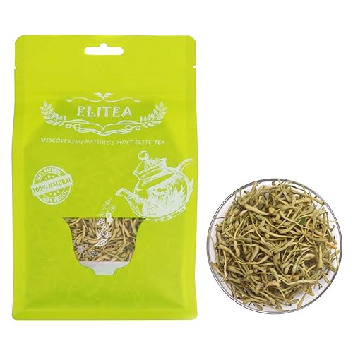 Elitea 3oz Honeysuckle Tea Wild Lonicera Japonica Loose Buds Dried Flower Herbal Tea Jin Yin Hua 100% Natural