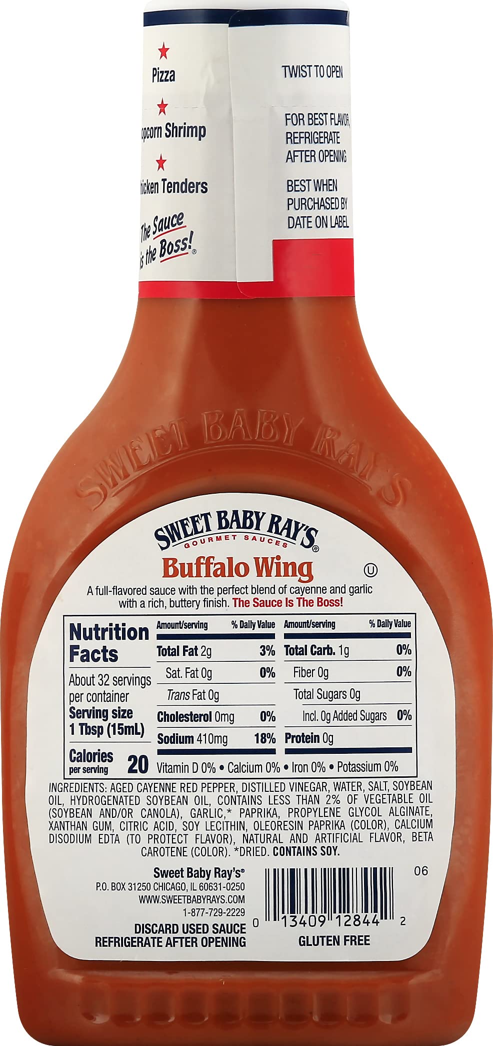 Sweet Baby Ray's Sweet Red Chili, Buffalo Wing, and Kickin Bourbon Sauce Variety Pack 16 fl oz. 3 CT.