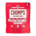 Chomps, Grass Fed Beef Jerky Meat Snack Sticks, Original Beef, 0.5 Ounce, 6 Count