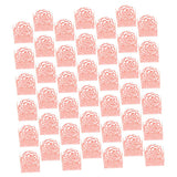 Luxshiny 100pcs Hollow Rose Chocolate Wrappers Attractive Candy Packaging for Parties Weddings and Desserts Easy to Use Compact Design for Chocolate