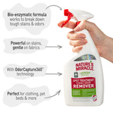 Nature’s Miracle Laundry Boost Spot Treatment Stain and Odor Remover, 32 Oz., Laundry Pre-Wash Stain and Odor Remover