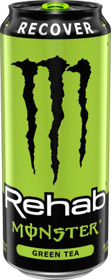 Monster Energy Rehab Green Tea + Energy, Energy Drink 15.5 Ounce