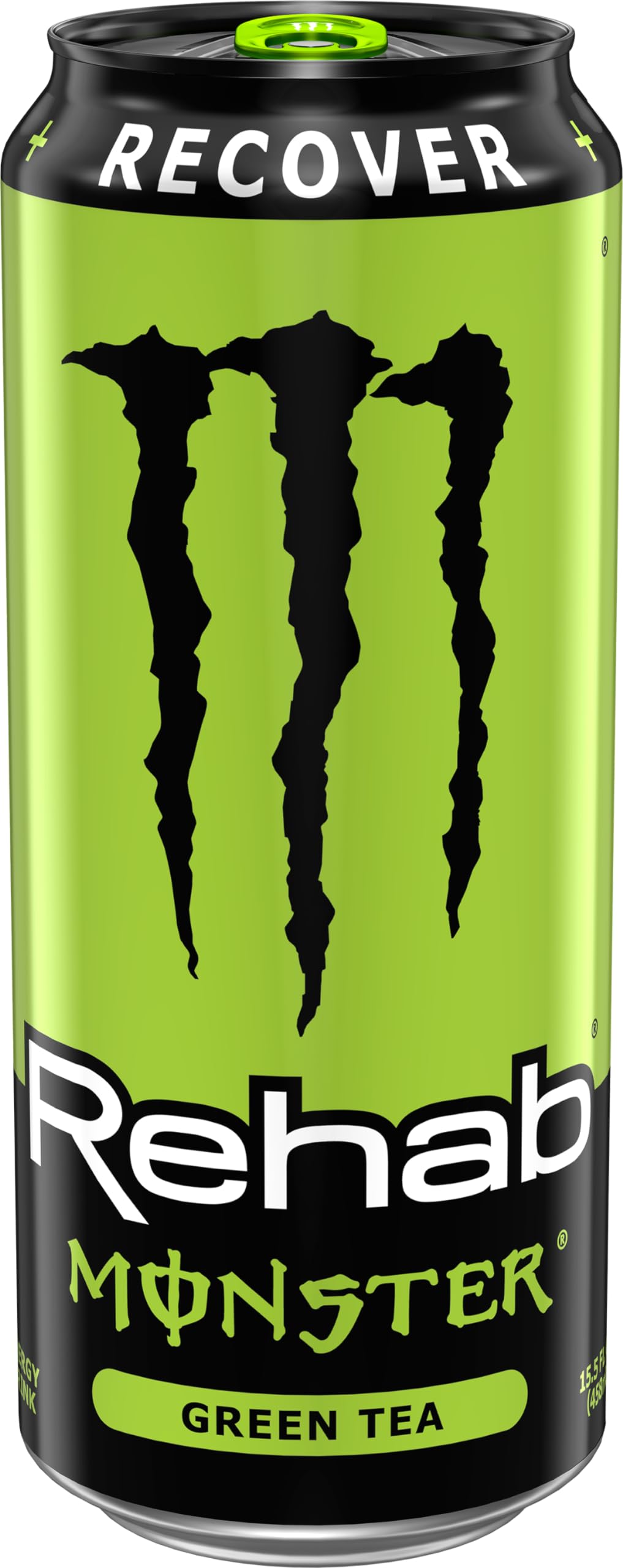 Monster Energy Rehab Green Tea + Energy, Energy Drink 15.5 Ounce