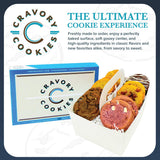 The Cravory: Freshly Baked Cookies - Adventurous Mix Variety Pack - 24 Cookies, 2.0 oz. each - Assorted Flavors - Baked Fresh - Gourmet Dessert, Snack