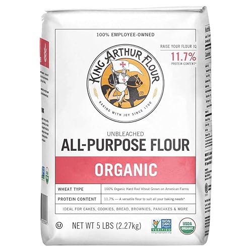 King Arthur Flour Organic Artisan All Purpose Flour - 5 lbs