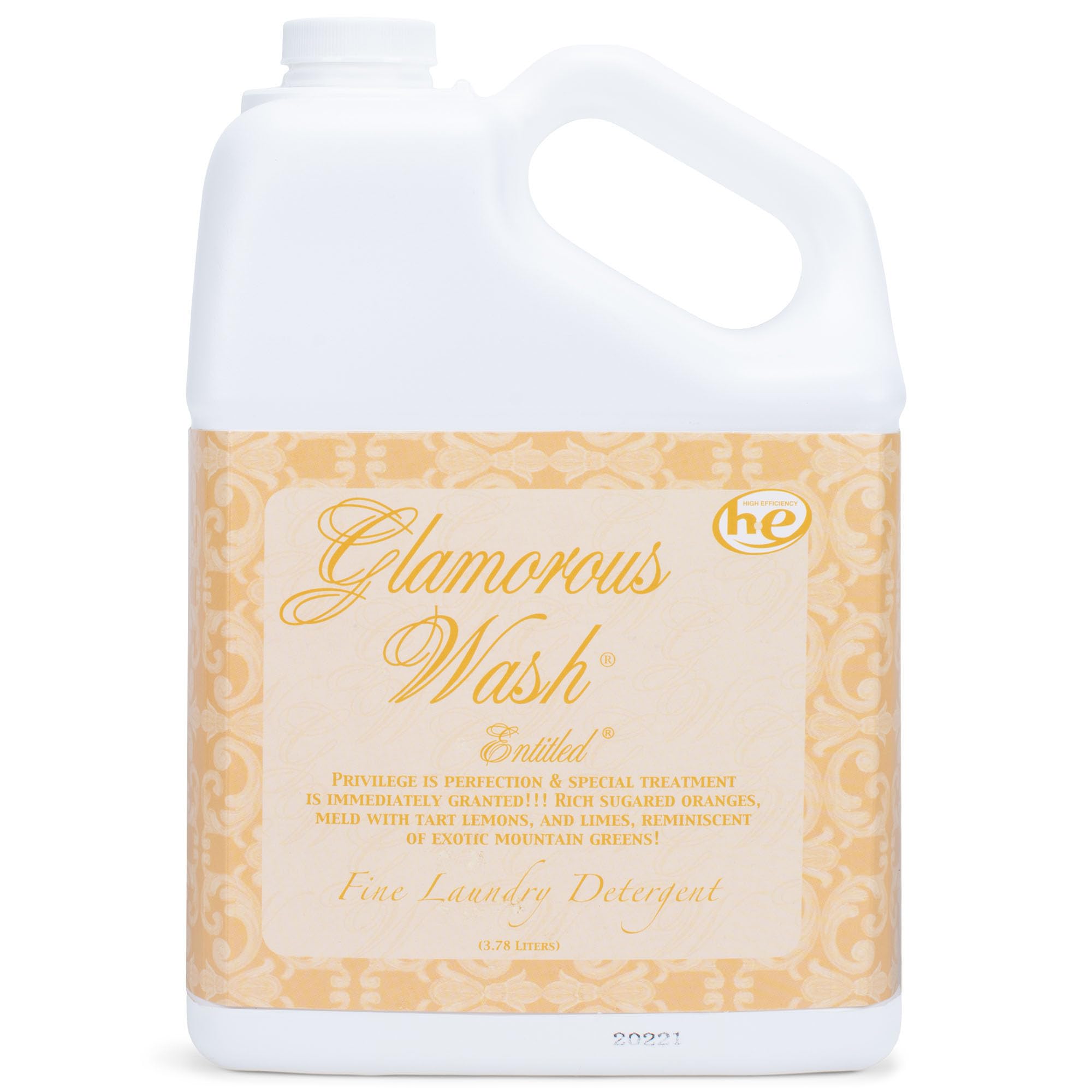 Tyler ENTITLED Glamorous Fine Laundry Detergent, 128 Ounce