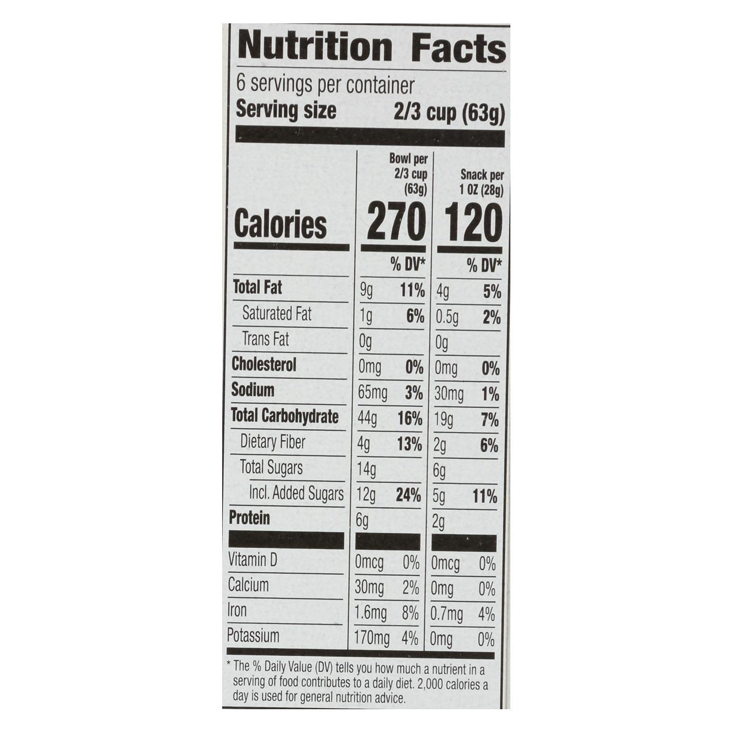 Cascadian Farms Fruit & Nut Granola (5X13.25 Oz.)