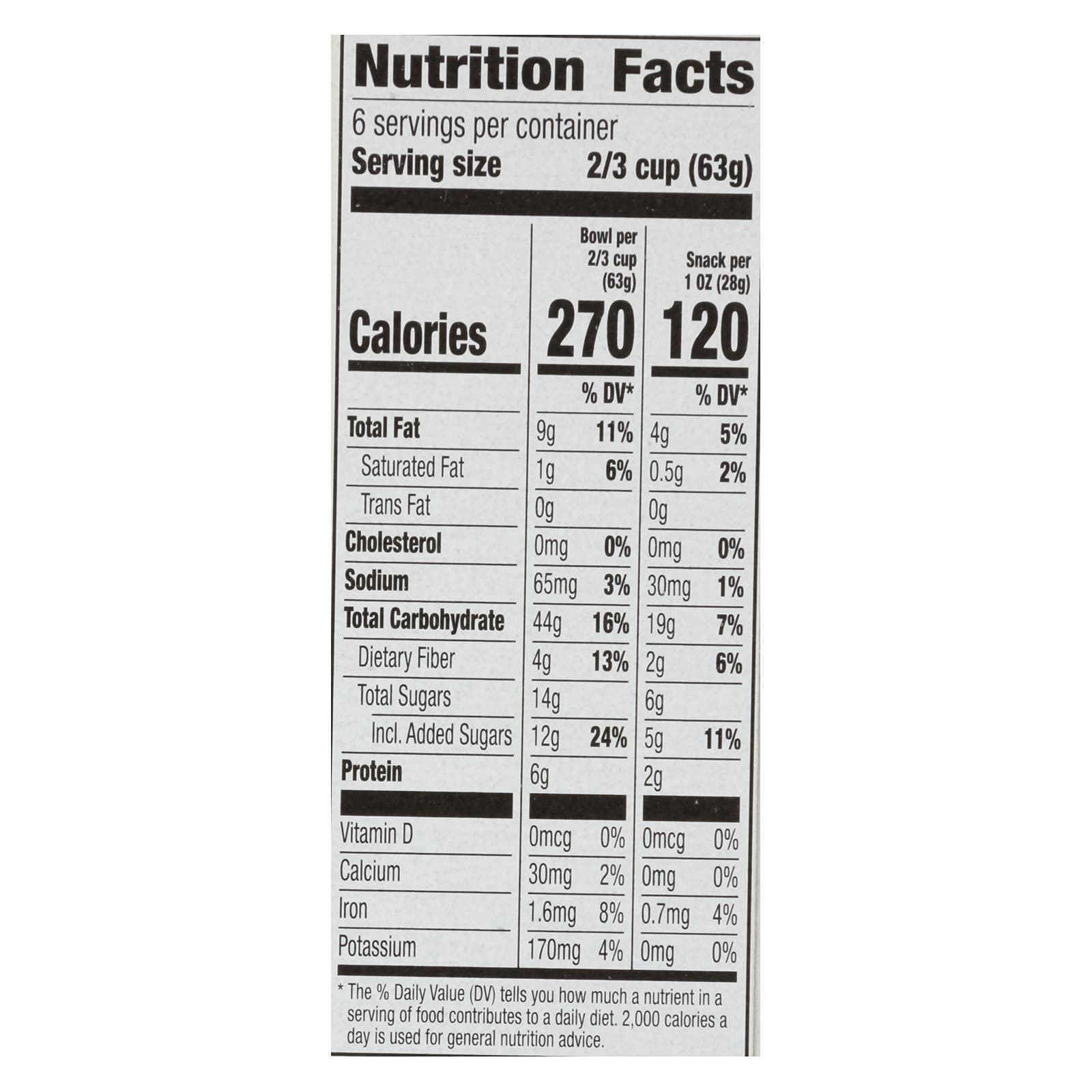 Cascadian Farms Fruit & Nut Granola (5X13.25 Oz.)