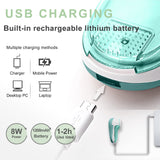 Lint Remover Electric, Bobble Remover Rechargeable with 1 Spare Shaving Blade, Portable Fabric Fluff Shaver