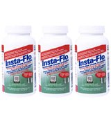 Insta-Flo Crystals 1 lb (Pack of 3) - Crystal Lye Opener for Kitchen, Bathroom & Main Line Plumbing - Thrift Alternative - Powder Declogger