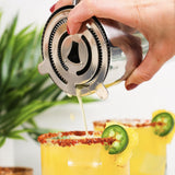 Mr & Mrs T Spicy Margarita Mix, 1L Bottle, - Premium Cocktail Mixer for Margarita Mixes, Ready to Use